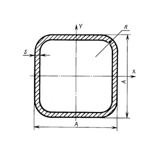 Труба профильная 20х20х2,0 мм